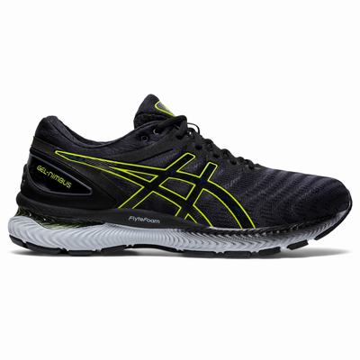 Asics Gel-Nimbus 22 - Miesten Juoksukengät - Harmaat/VaaleanVihreä